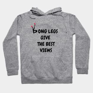 Long Legs Give the best vie red shoes Hoodie